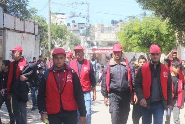 الشعبية في قطاع غزة تواصل حملات التعقيم والوقاية من فيروس كورونا