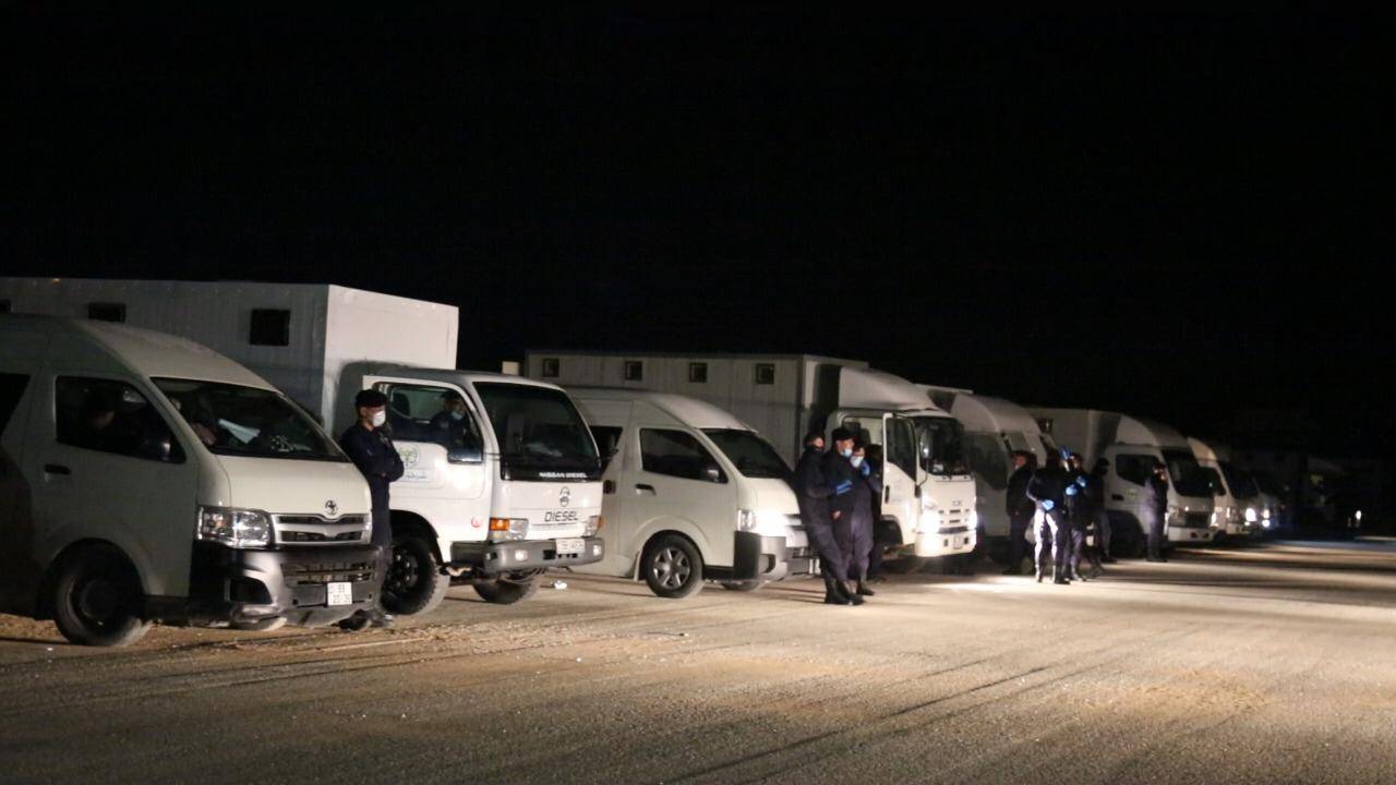 الامن العام : فتح مركزين لتوقيف مخالفي حظر التجول في مواقع تابعة للقوات المسلحة في خو والحسا