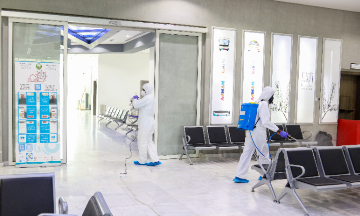 هيئة النقل في عجمان تعقم مقرها وسبيد