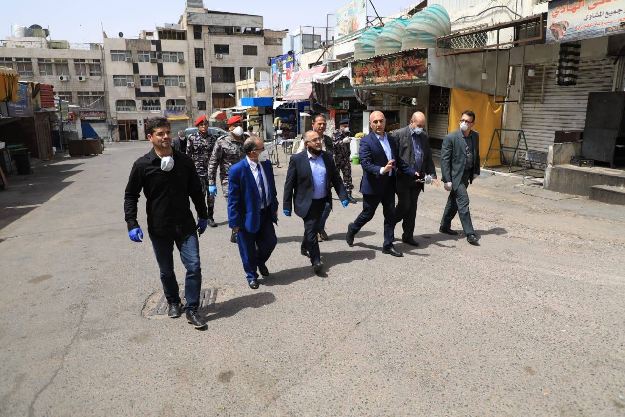 وزير الثقافة يزور مدينة العقبة للإطلاع على اجراءات تطبيق قانون الدفاع الوطني