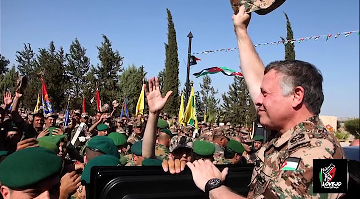 شاعر أردني يتغنى بجلالة الملك عبدالله الثاني بن الحسين .. فيديو