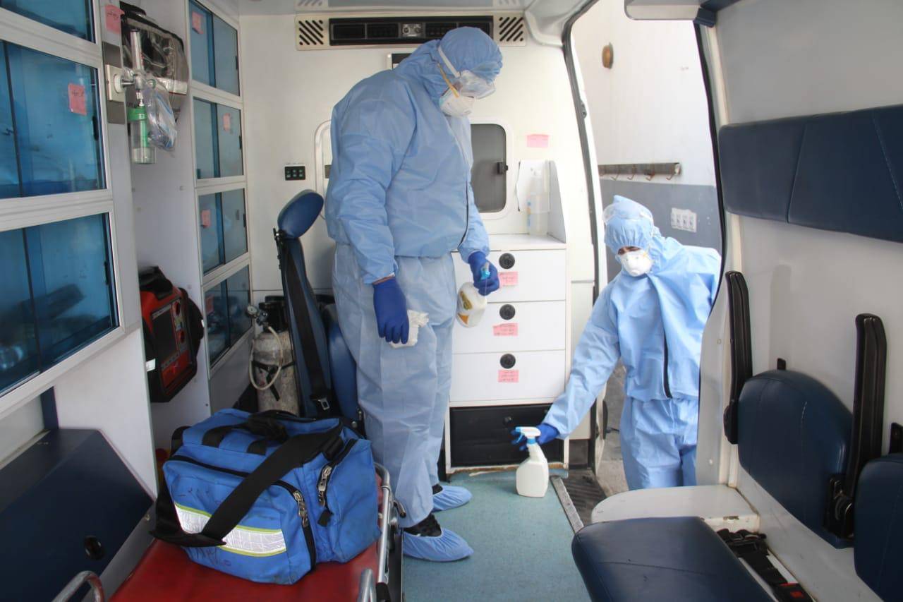 الأمن العام : 6964 حالة مرضية و 412 غسيل كلى خلال 24 ساعة الماضية وتشكيل عيادات طبية متنقلة