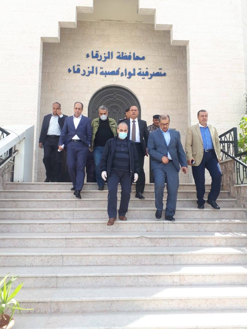 المصري خلال زيارته لمحافظة الزرقاء : اعفاء التجار من غرامات رخص المهن لغاية 1 حزيران