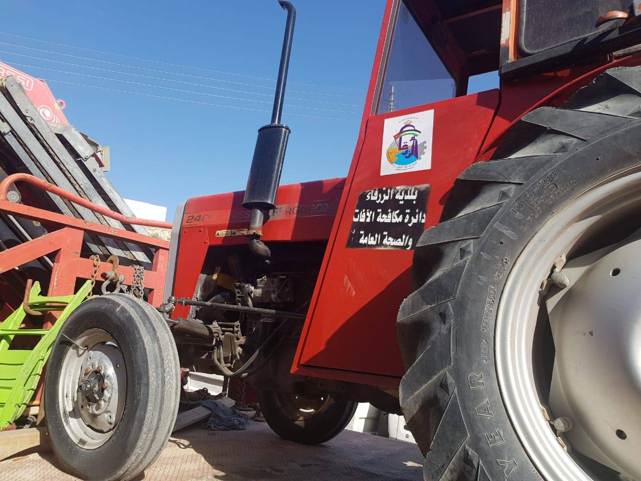 بلدية الزرقاء تبدأ بتقديم الدعم والمساندة الى بلديات محافظة اربد