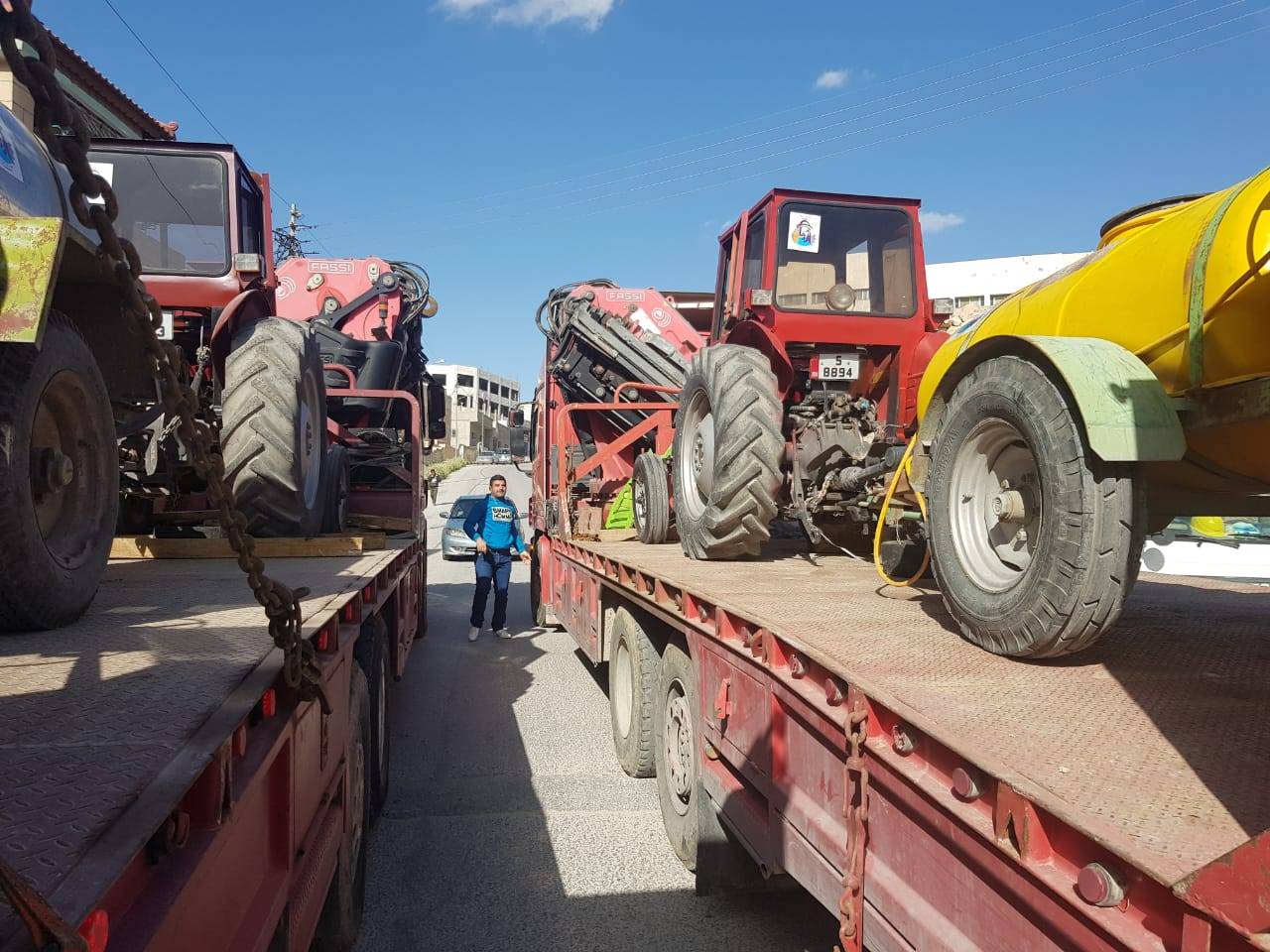 بلدية الزرقاء تبدأ بتقديم الدعم والمساندة الى بلديات محافظة اربد