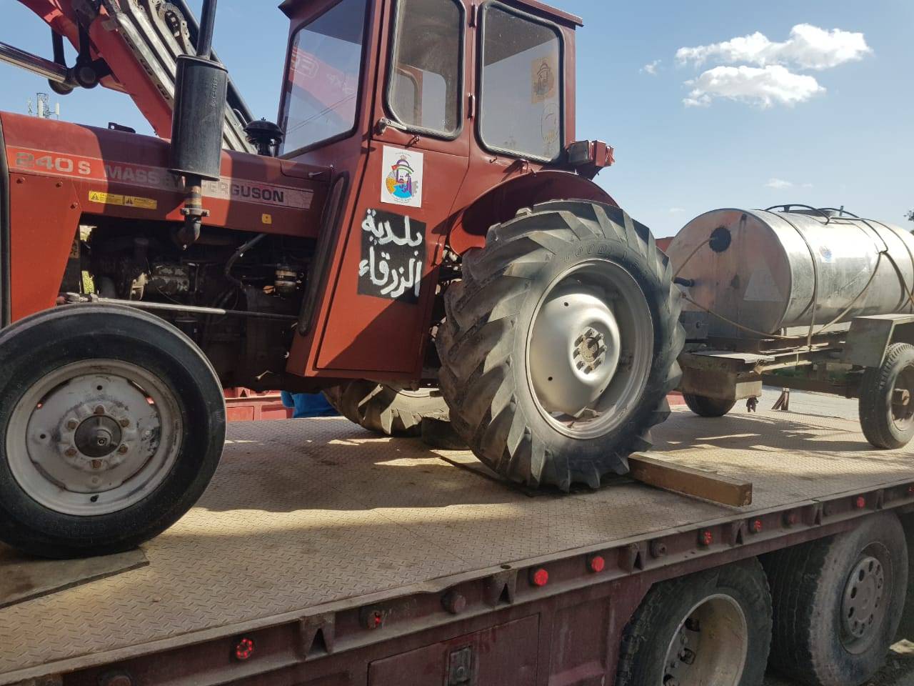 بلدية الزرقاء تبدأ بتقديم الدعم والمساندة الى بلديات محافظة اربد