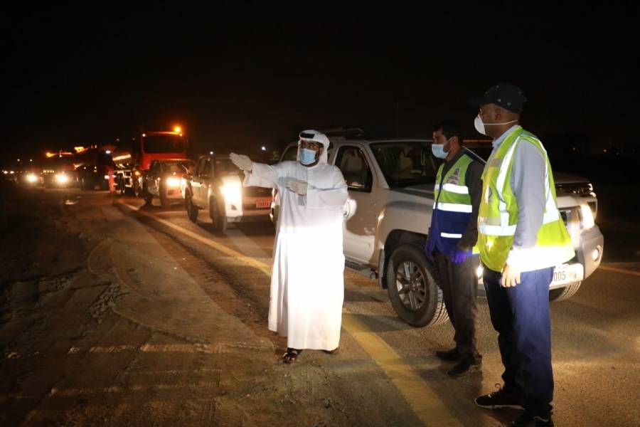 بلدية الحمرية تواصل أعمالها وإشرافها على التعقيم