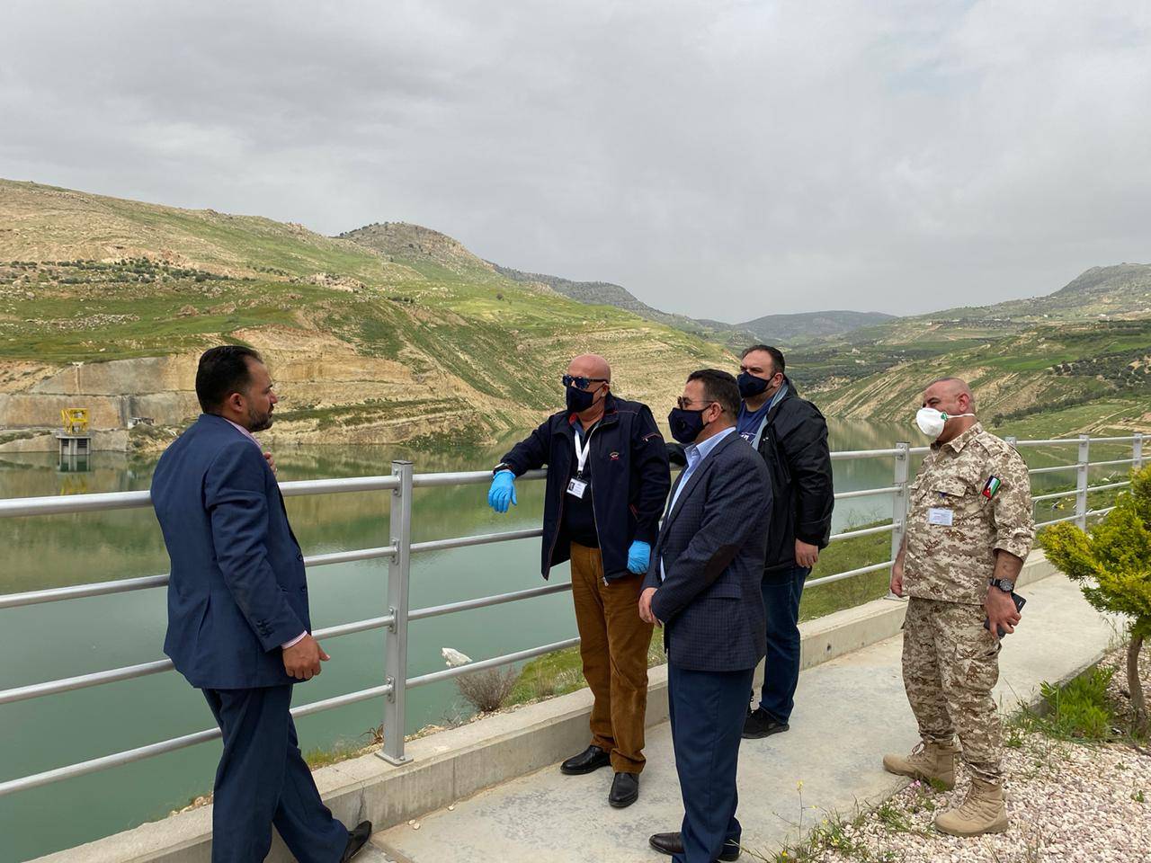 وزير المياه والري يتابع اجراءات قطاع المياه في جرش وعجلون ‬