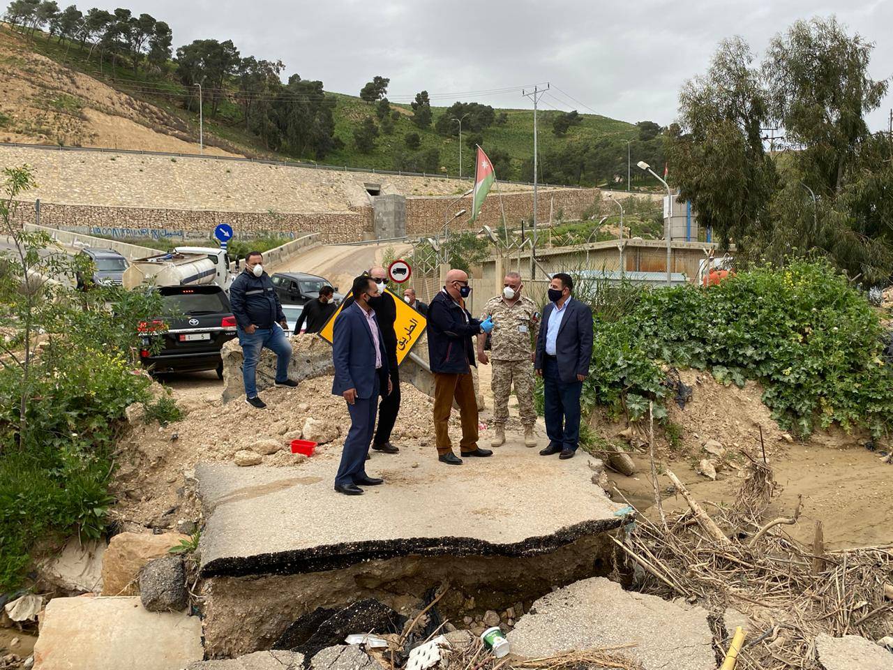 وزير المياه والري يتابع اجراءات قطاع المياه في جرش وعجلون ‬