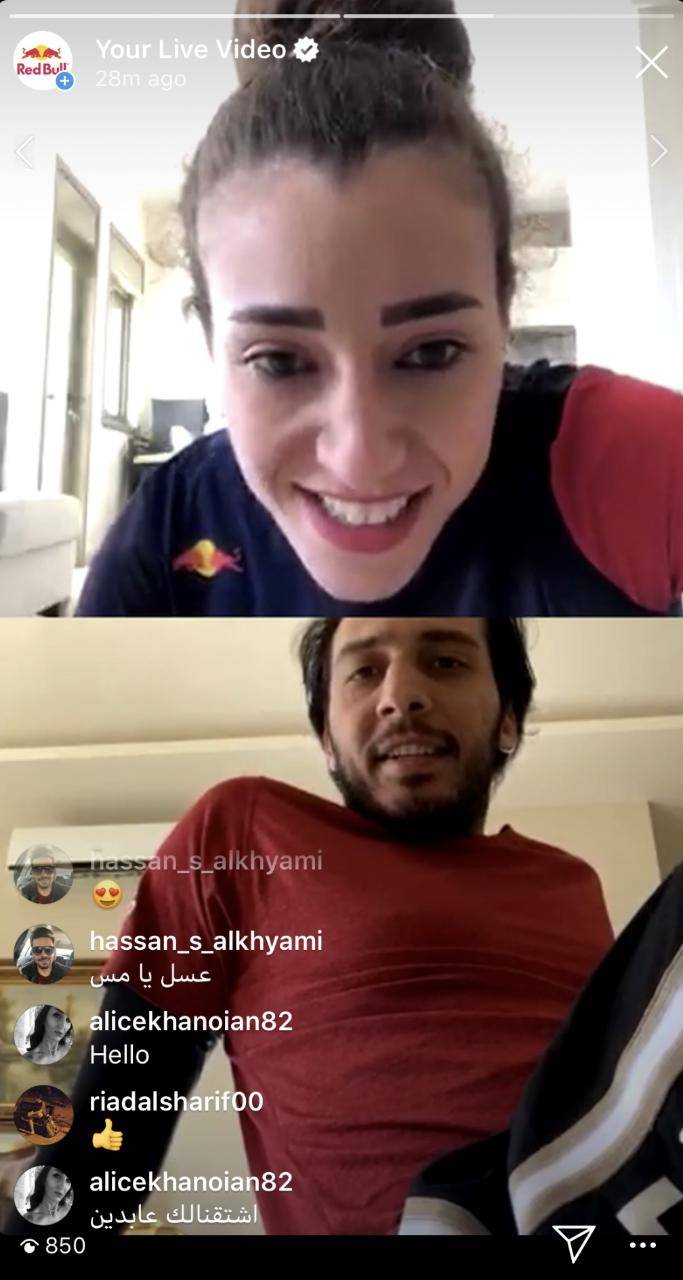 رياضيو ريد بُل والتمرين عن بعد في فترة الحجر المنزلي