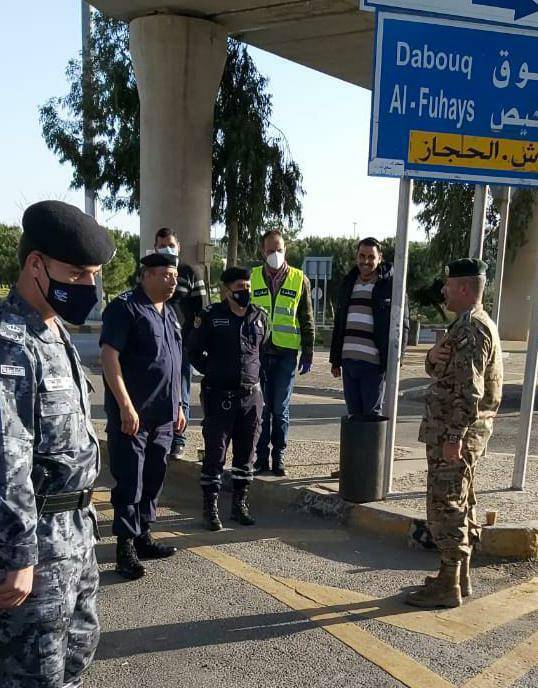 اللواء الحواتمة يشكر كل من التزم بالاوامر والتعليمات بالحظر الشامل اليوم