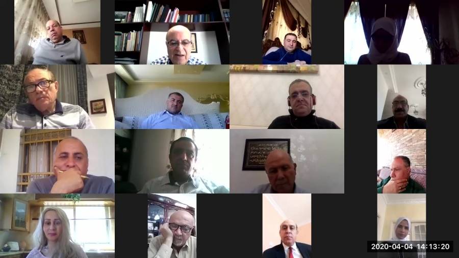 مجلس العمداء في جامعة الإسراء يعقد اجتماعه الثالث عن بعد