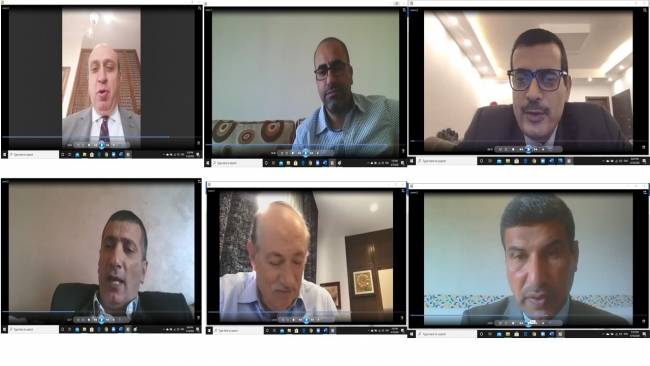 جامعة الإسراء : مناقشة أول رسالة ماجستير عن بعد في كلية الهندسة