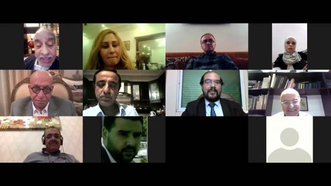 رئيس جامعة الإسراء يفتتح الإجتماع الثاني لمركز الاستشارات والتعليم المستمر عن بعد