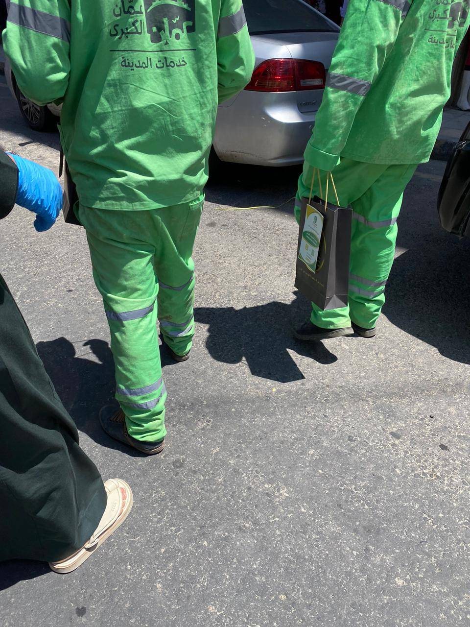 نادي الطلبة السعودي في عمان ينفذ مبادرة إجتماعية لعمال الوطن