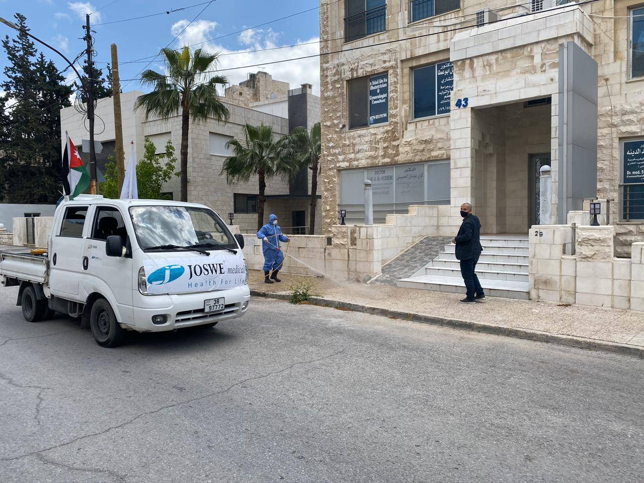 ضمن مبادرة (جوسوي) .. تعقيم مساجد وكنائس ومراكز صحية 