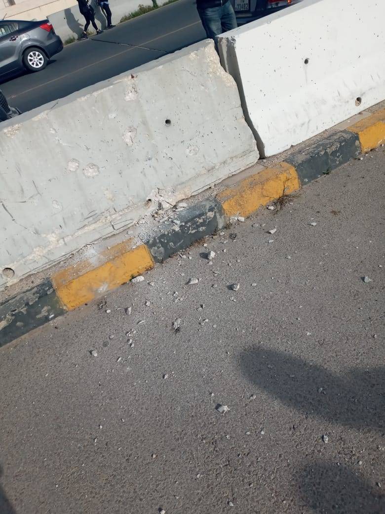 الامن : خروج عدة طلقات بالخطأ من سلاح رجل امن في محيط السفارة الأمريكية ولم تقع اية اصابات