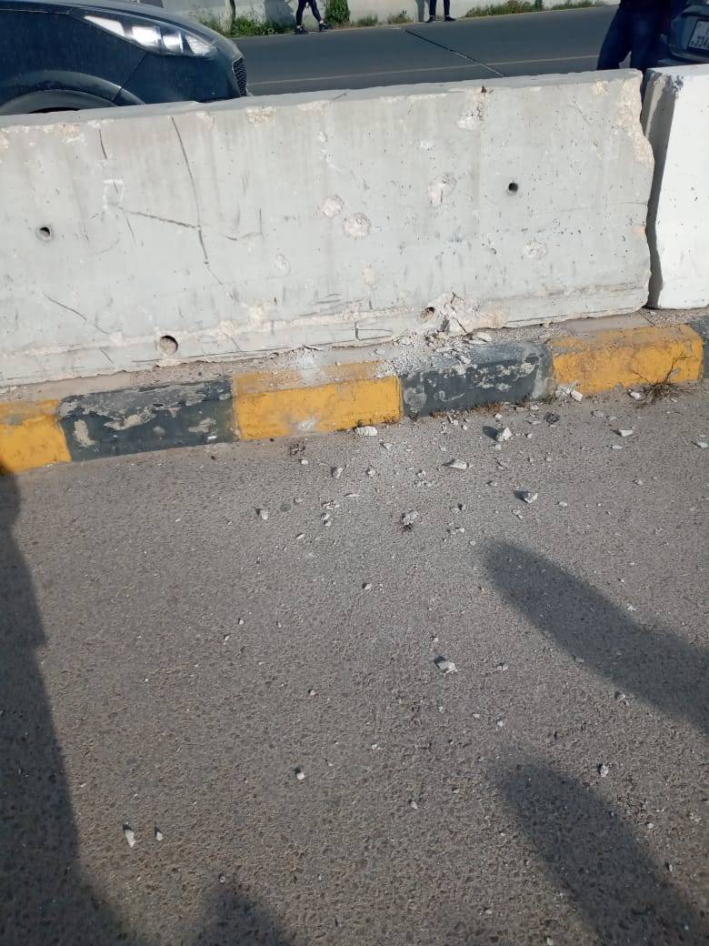 الامن : خروج عدة طلقات بالخطأ من سلاح رجل امن في محيط السفارة الأمريكية ولم تقع اية اصابات