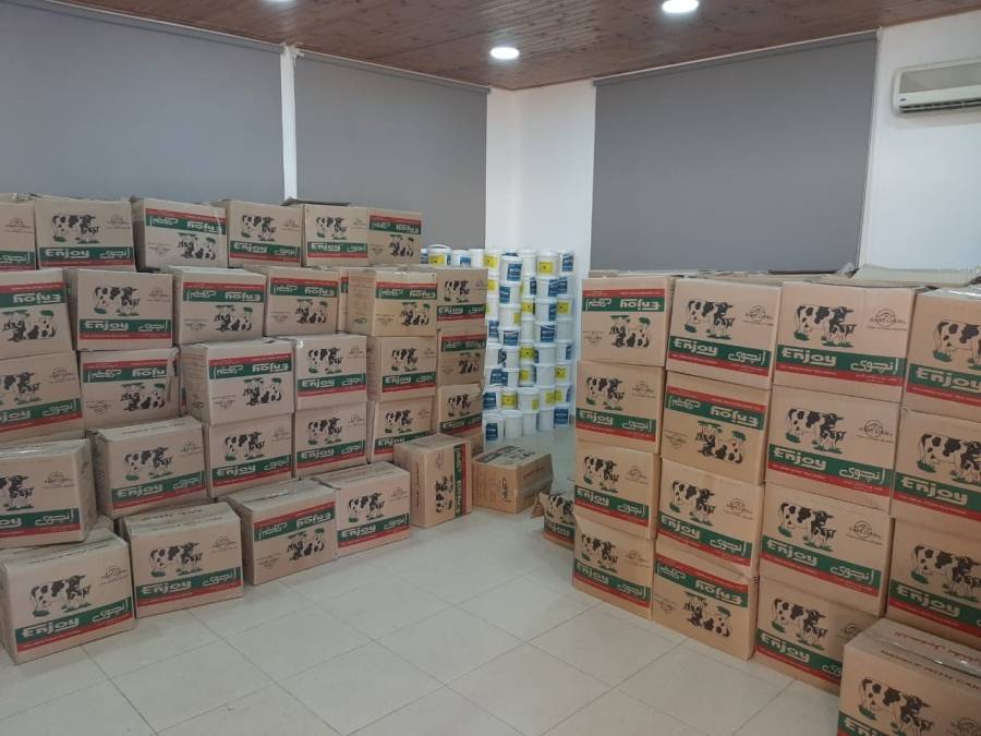 جامعة عمان الأهلية توزع طرود الخير على الأسر العفيفة في البلقاء