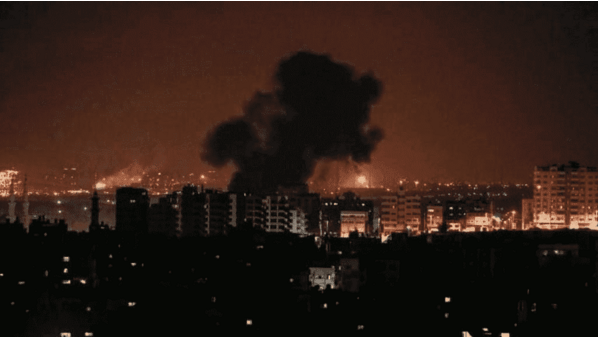 قوات الاحتلال الاسرائيلي تقصف 3 نقاط رصد شمال ووسط قطاع غزة