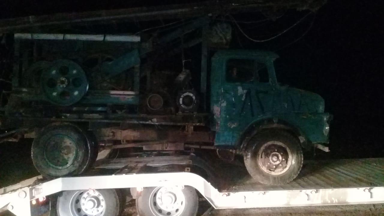 وزارة المياه والري : ضبط حفارة وتوقيف شخص داخل مزرعة في محافظة معان