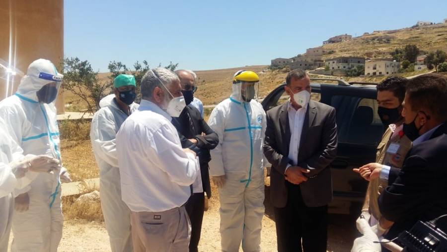 تفاصيل زيارة وزير الصحة لمحافظة المفرق