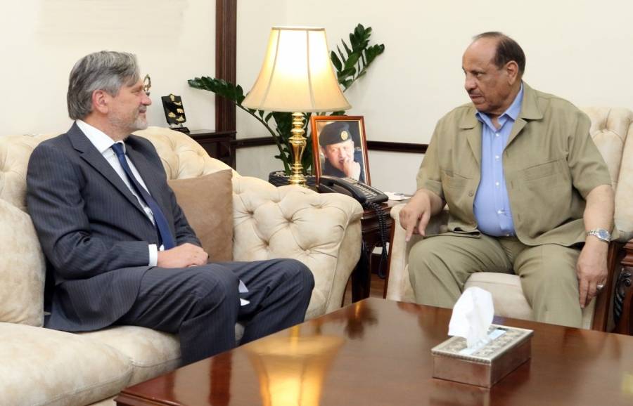 وزير الداخلية يلتقي ممثل مفوضية الامم المتحدة للاجئين