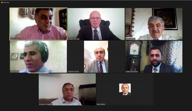 جامعة الإسراء :مناقشة رسالة ماجستير عن بعد في كلية الهندسة