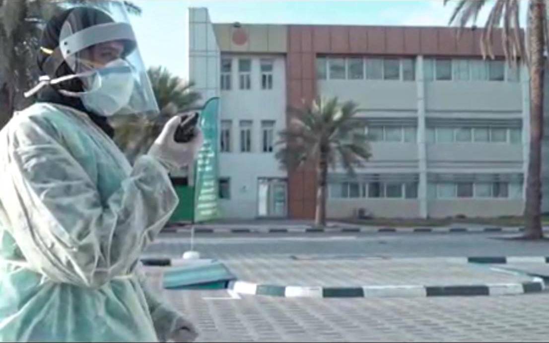 طالبة في جامعة عجمان تحصل على لقب سفیر الوقایة المجتمعیة