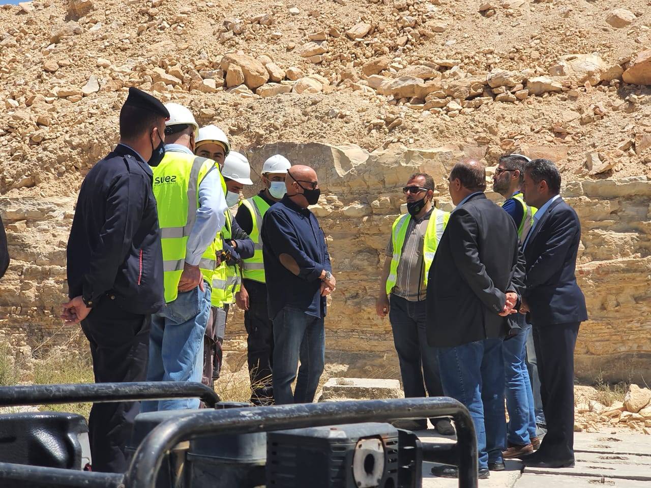 ابو السعود يشرف على اصلاح الديسي ويدعو لإجراءات رادعة لكل من يعتدي على مصادر المياه