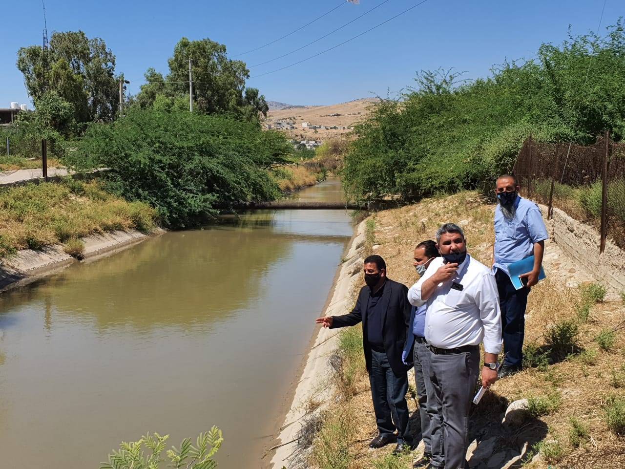 أمين عام المياه يتفقد إجراءات تزويد مياه الري