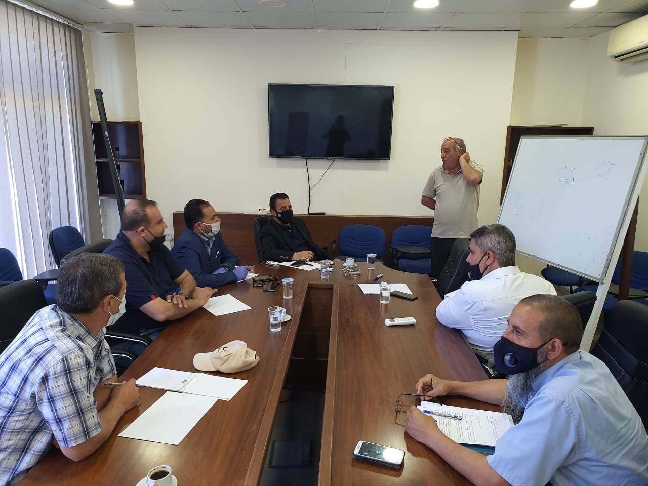 أمين عام المياه يتفقد إجراءات تزويد مياه الري