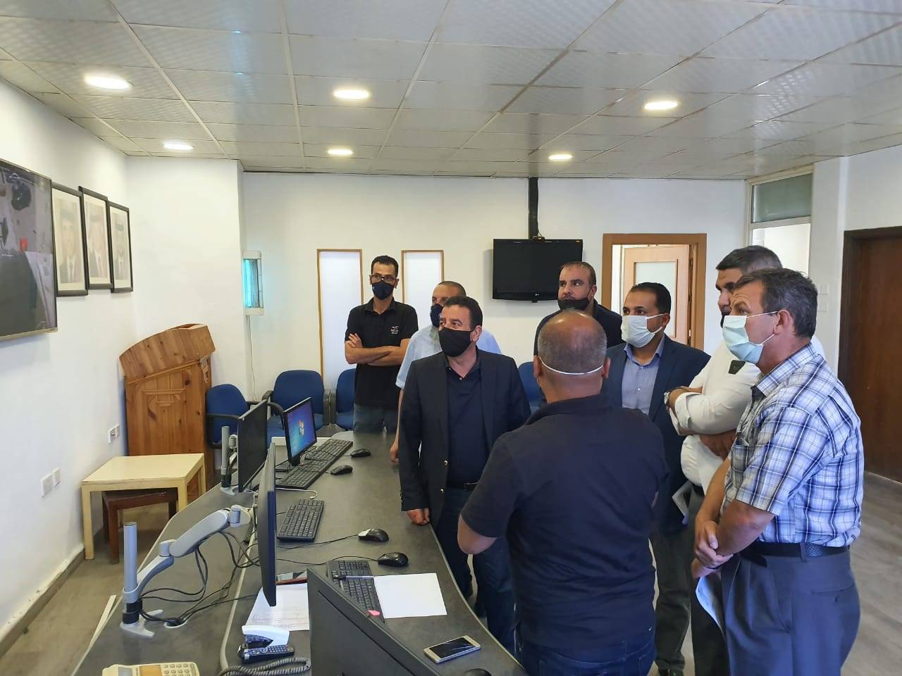 أمين عام المياه يتفقد إجراءات تزويد مياه الري