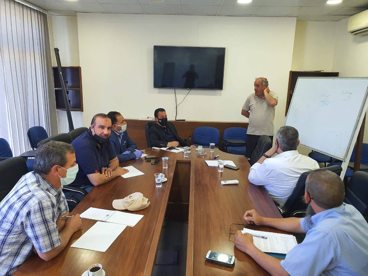 أمين عام المياه يتفقد إجراءات تزويد مياه الري