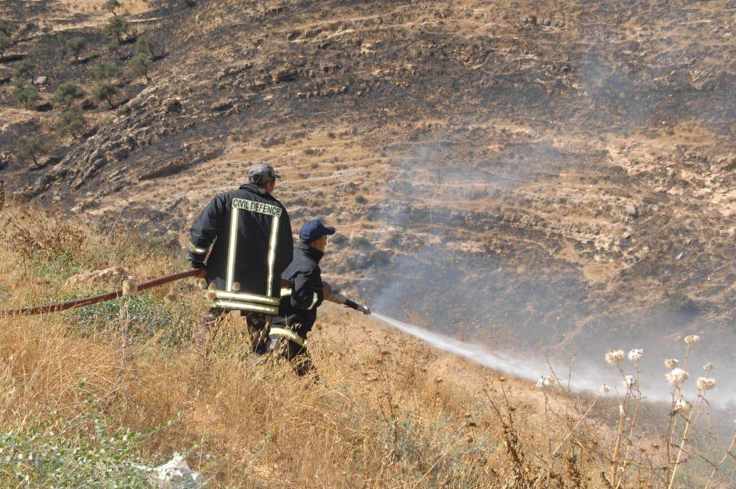 الأمن العام : الدفاع المدني يتعامل مع 3598 حالة اسعافيه و 320 حريق أعشاب جافة وأشجار