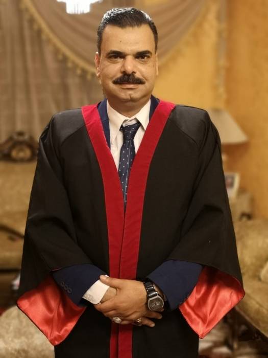 العنزي يحصل على درجة الماجستير بتخصص الموارد البشرية