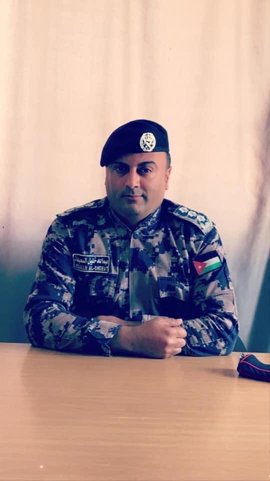 تهنئة لـ عبدالله خليل السحيمات بمناسبة ترفيعه الى رتبه نقيب