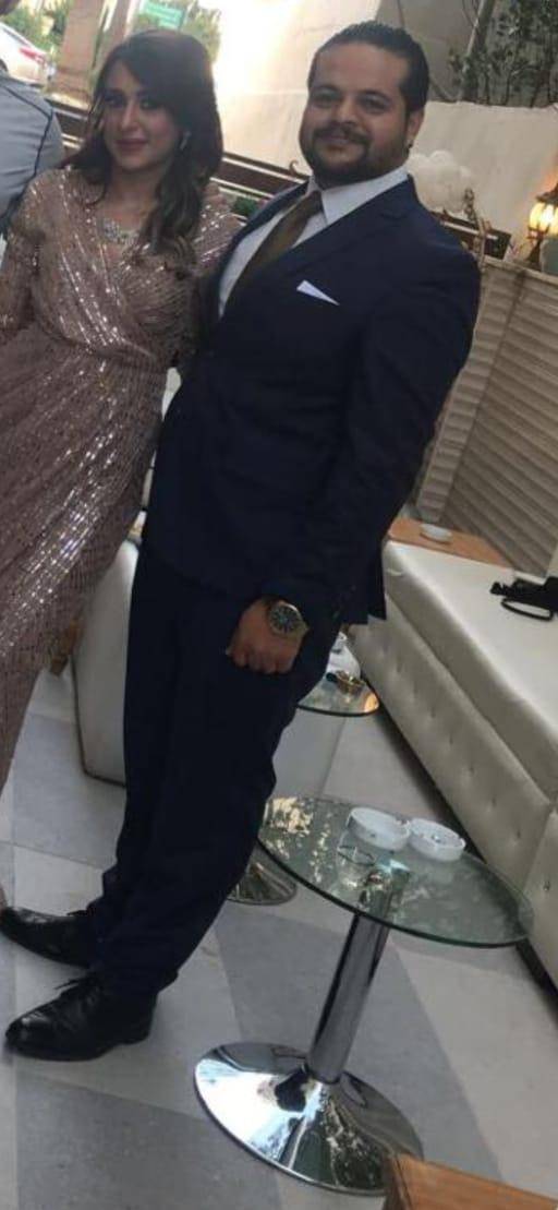 تهنئة للدكتور رافع الخريشا بمناسبة عقد قران ابنته سارة على المحامي معاذ ابو حصوة