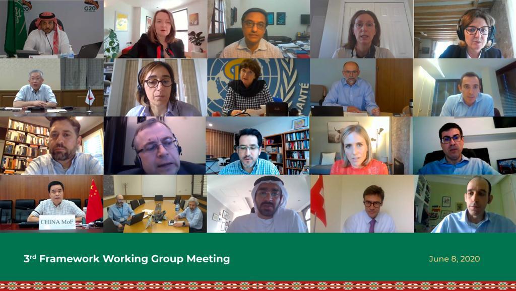 مجموعة عمل الإطار لمجموعة العشرين تحرز تقدمًا في خطة عمل مجموعة العشرين