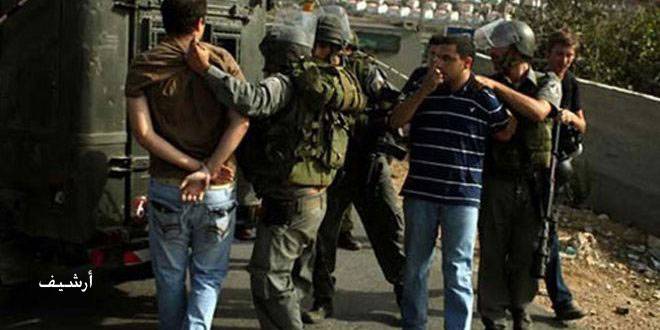 قوات الاحتلال تعتقل 14 فلسطينيا بالضفة والقدس المحتلة وتقتحم بلدة يعبد