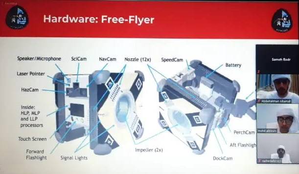 منتسبو ناشئة الشارقة يتدربون على حماية محطة الفضاء الدولية بالروبوتات 