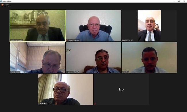 كلية الهندسة في جامعة الإسراء تناقش رسالة الماجستير الخامسة عن بُعد