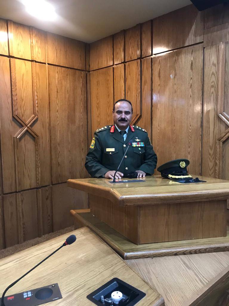 تهنئة للعقيد الركن راضي عيد النعيمات