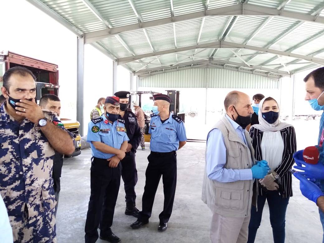 وزارة الأشغال العامة تنجز مشروع ساحة المناولة بين الشاحنات في جمرك العمري بزمن قياسي