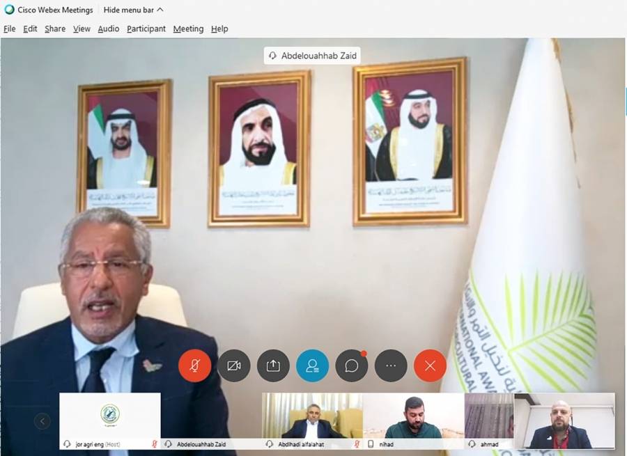 الأردن تثمن دعم منصور بن زايد آل نهيان في تطوير قطاع نخيل التمر