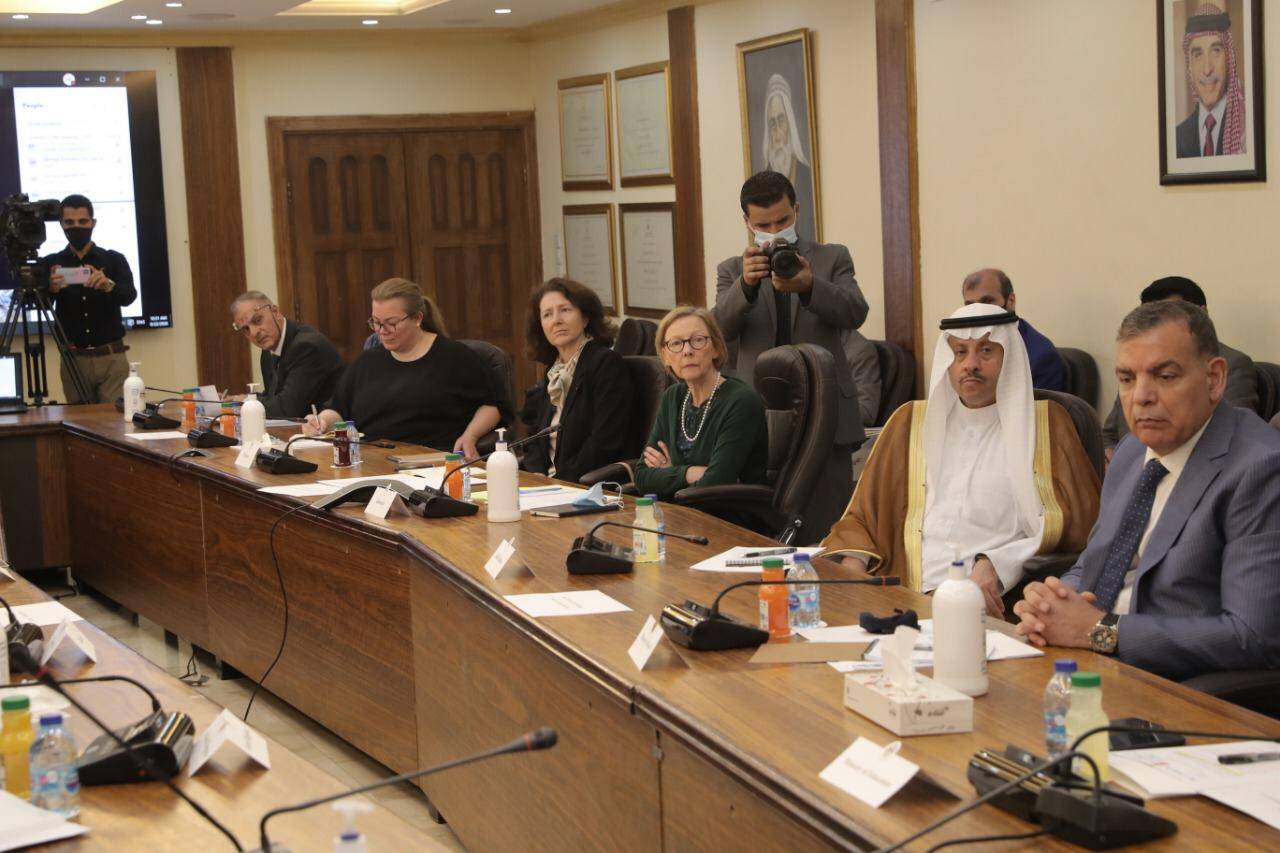 السفير السعودي لدى الأدرن يشارك في حفل  إطلاق الحكومة لخطة الاستجابة الأردنية للأزمة السورية