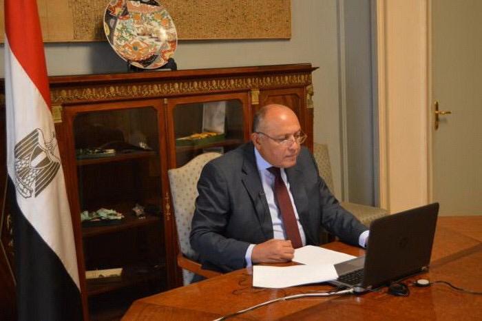 وزير خارجية مصر يستعرض موقف بلاده من سد النهضة والأزمة الليبية