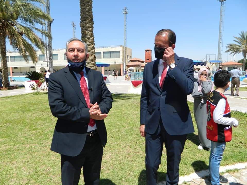 وزير الشباب يفتتح الموسم الصيفي 2020 لنادي مدينة الامير محمد للشباب في الزرقاء .. صور
