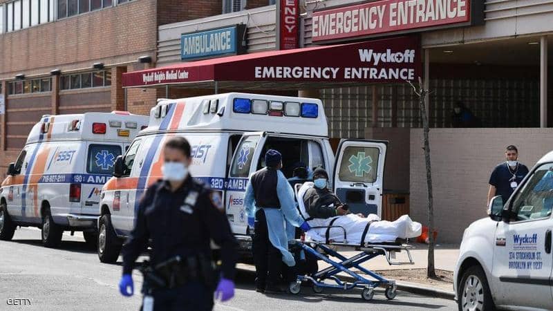 اميركا : تسجيل 40 الف اصابة جديدة بفيروس كورونا