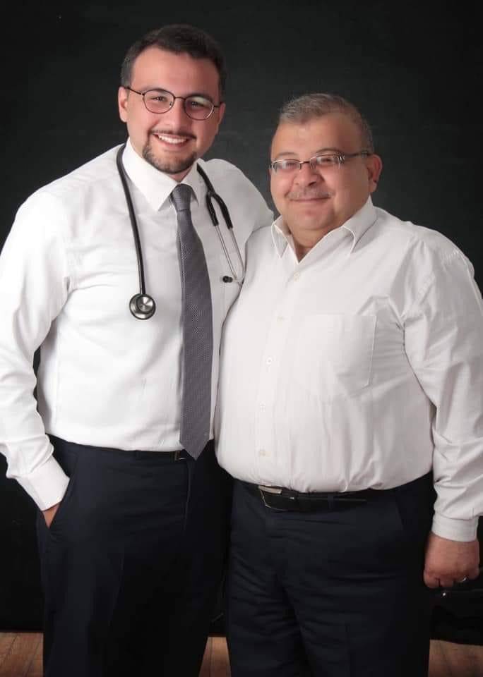 عبدالحكيم الحفار يهنئ عامر الضمور بمناسبة تخرج ابنه الدكتور بشار من جامعة مؤتة